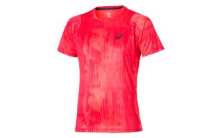 ASICS CAMISETA FUZEX PRINTED ROSA