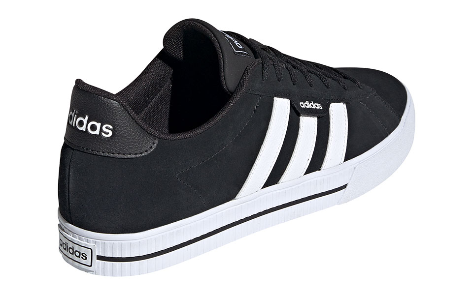 ADIDAS Daily 3.0 Negro Blanco - Ajuste Suave