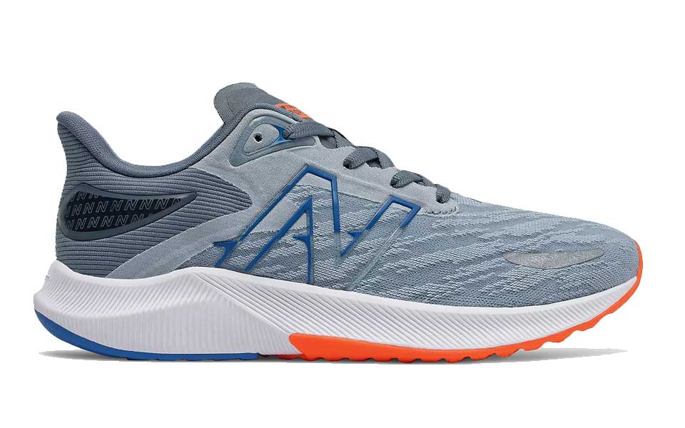 New Balance Fuell cell propel V3 blue orange junior Striking design