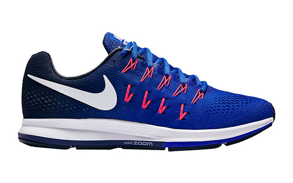 nike zoom pegasus 33 blue running shoes