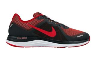 NIKE DUAL FUSION X2 NEGRO ROJO