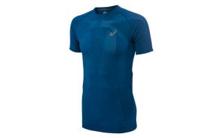 Asics T SHIRT SS SEAMLESS BLEU